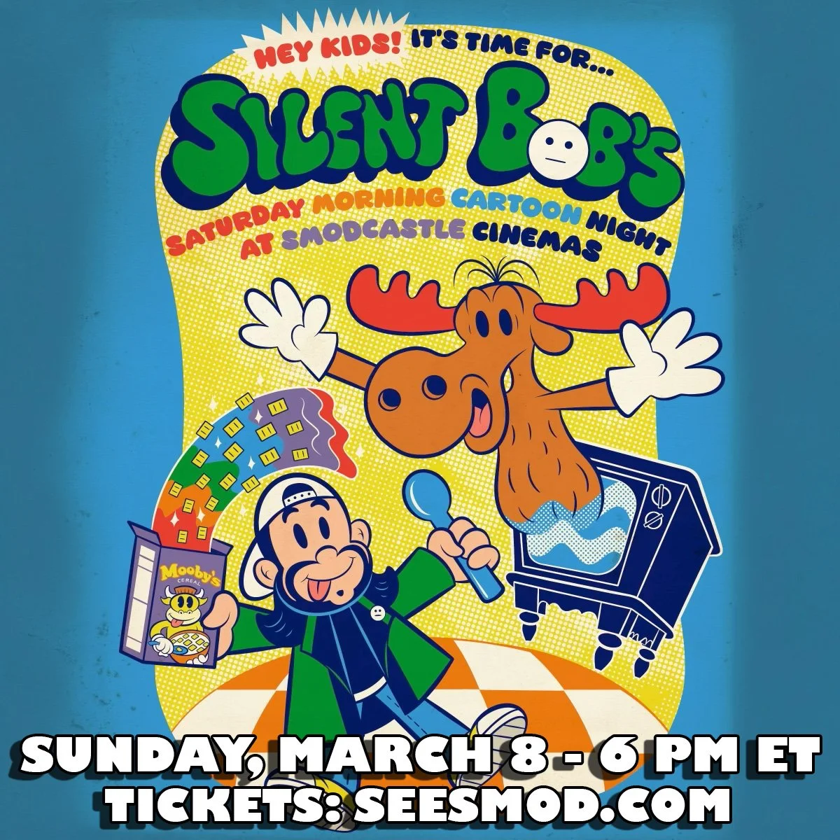 Silent Bob's Saturday Morning Cartoons - Kevin Smith - Smodcastle Cinemas - 3/8
