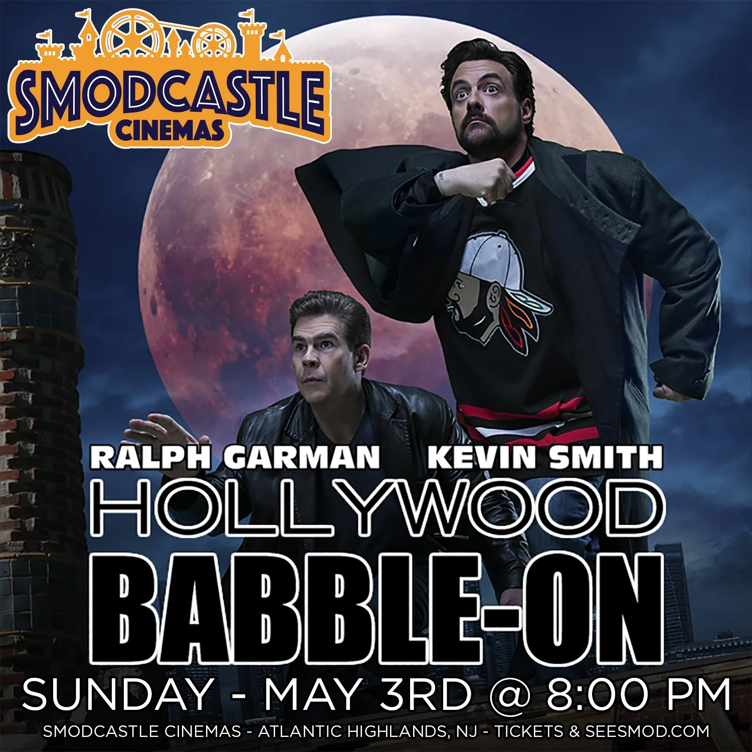 KEVIN SMITH - RALPH GARMAN - HOLLYWOOD BABBLE-ON - ATLANTIC HIGHLANDS, NJ - 5/3