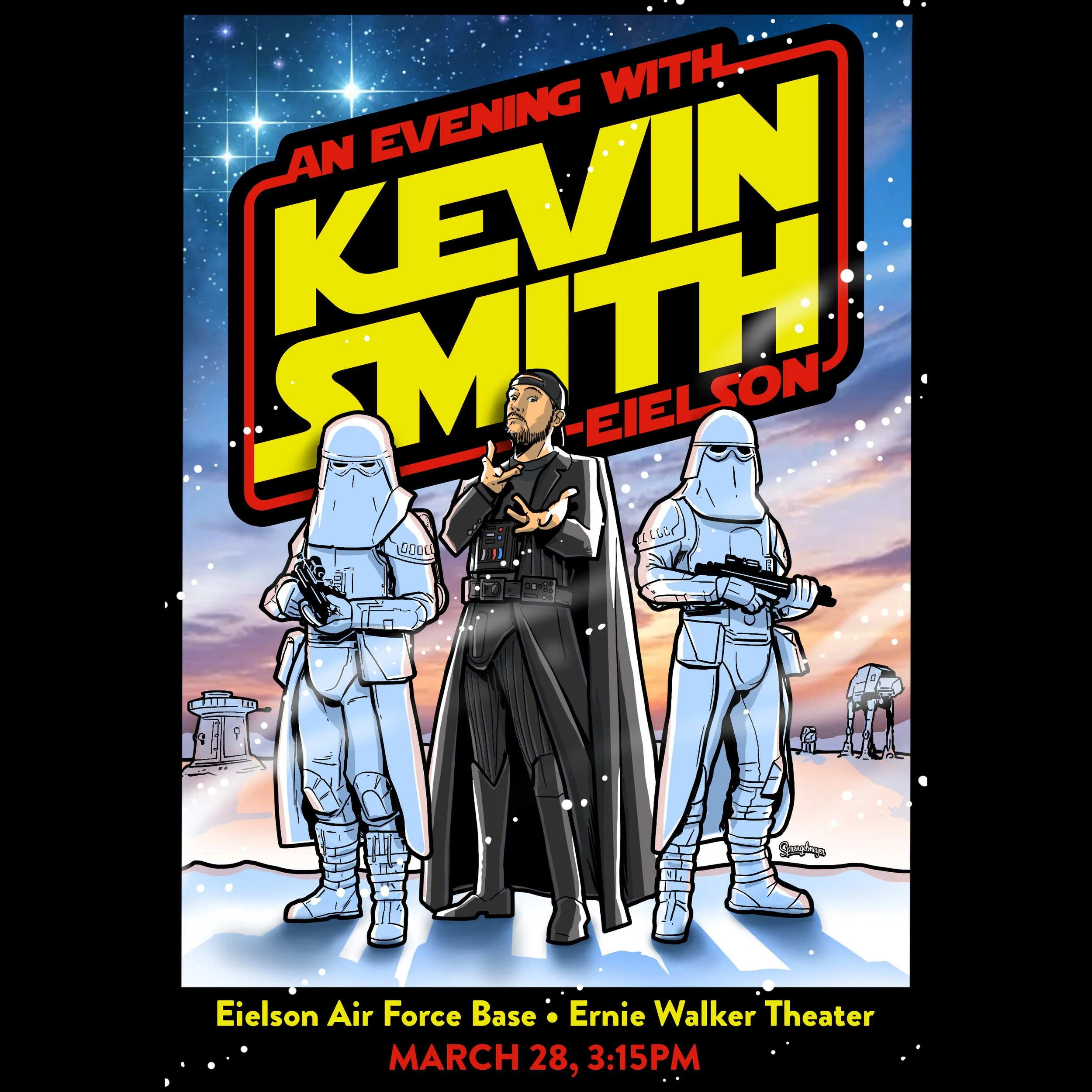Kevin Smith at Eielson AFB Comic Con - Eilson Air Force Base, AK - 3/28