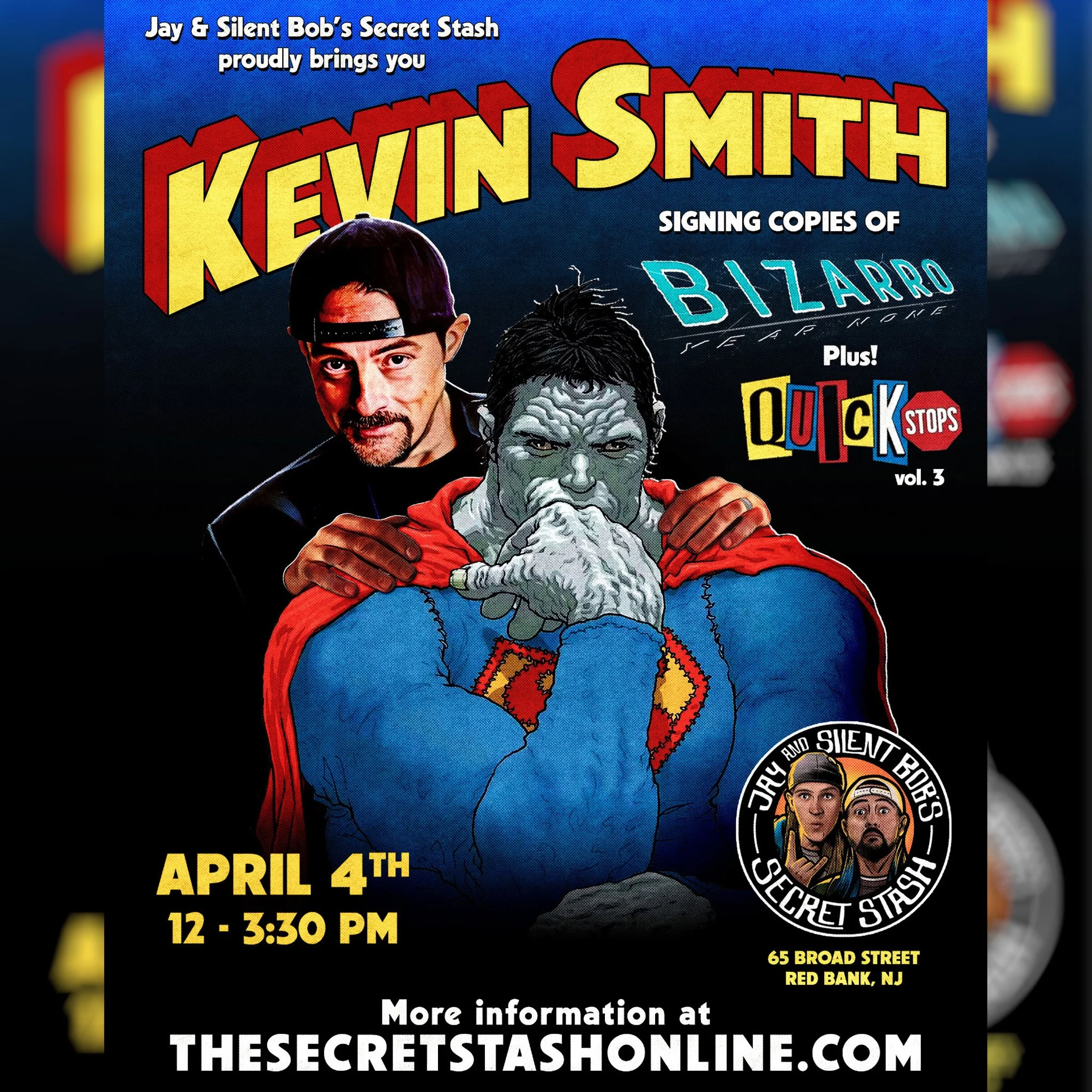 Kevin Smith Signing Event - Jay &amp; Silent Bob's Secret Stash - Red Bank, NJ - 4/4