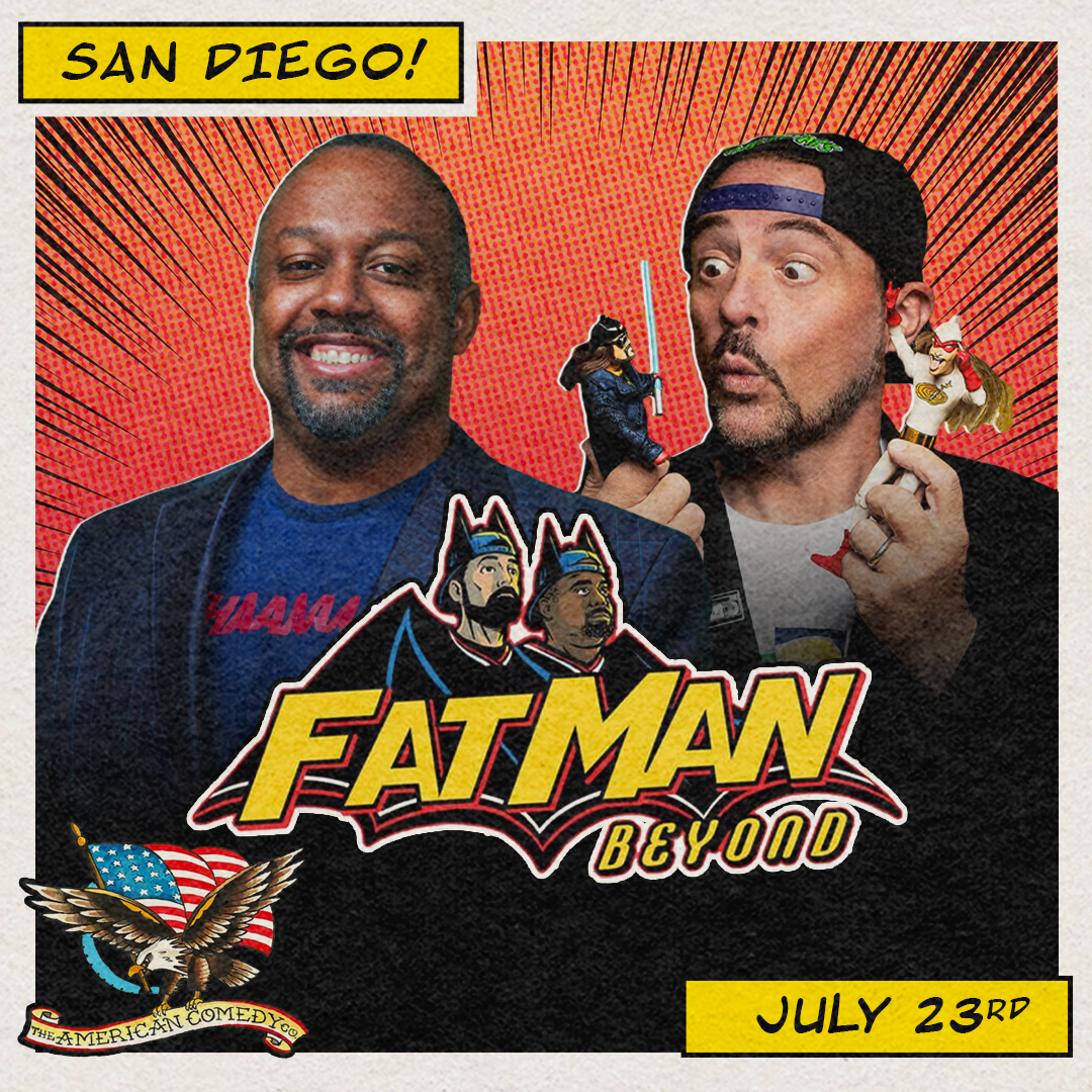 Fat Man Beyond - Kevin Smith - Marc Bernardin - American Comedy Club - San Diego Comic Con - 07/23