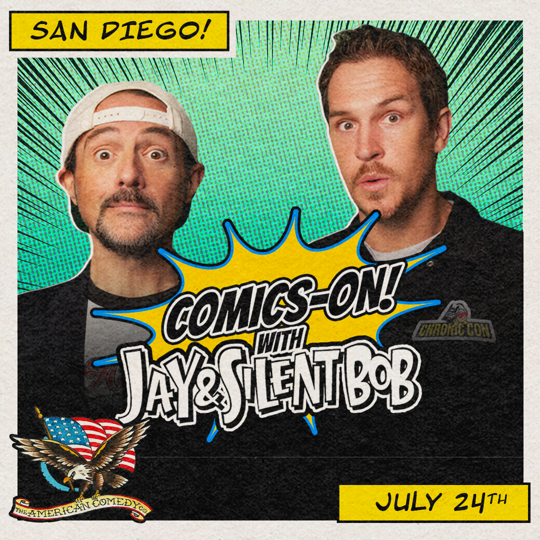 Comics On with Jay &amp; Silent Bob - American Comedy Club - San Diego Comic Con - 07/24