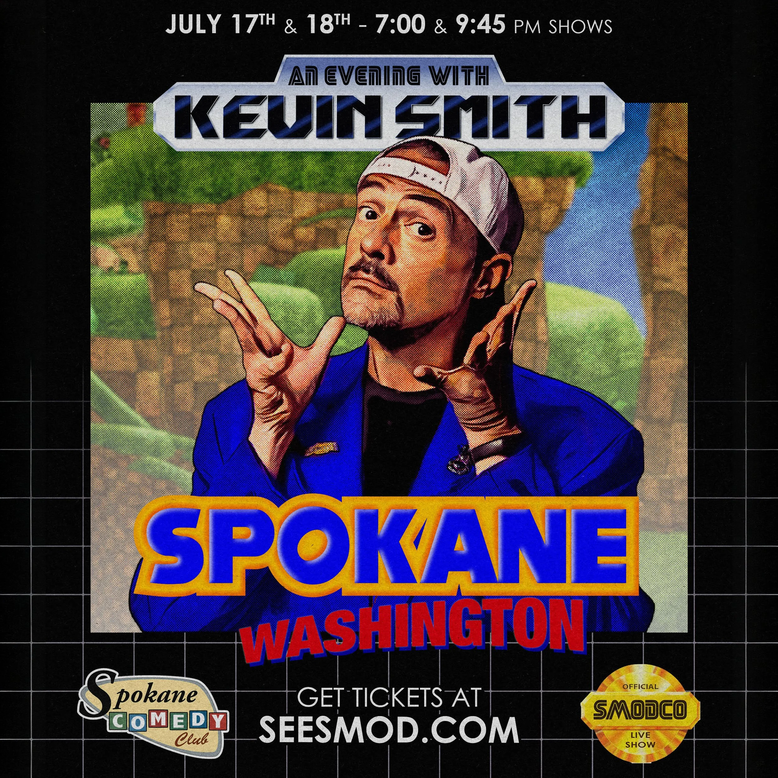 AN EVENING WITH KEVIN SMITH - 2 NIGHTS, 2 SHOWS! - SPOKANE, WA - 7/17-7/18