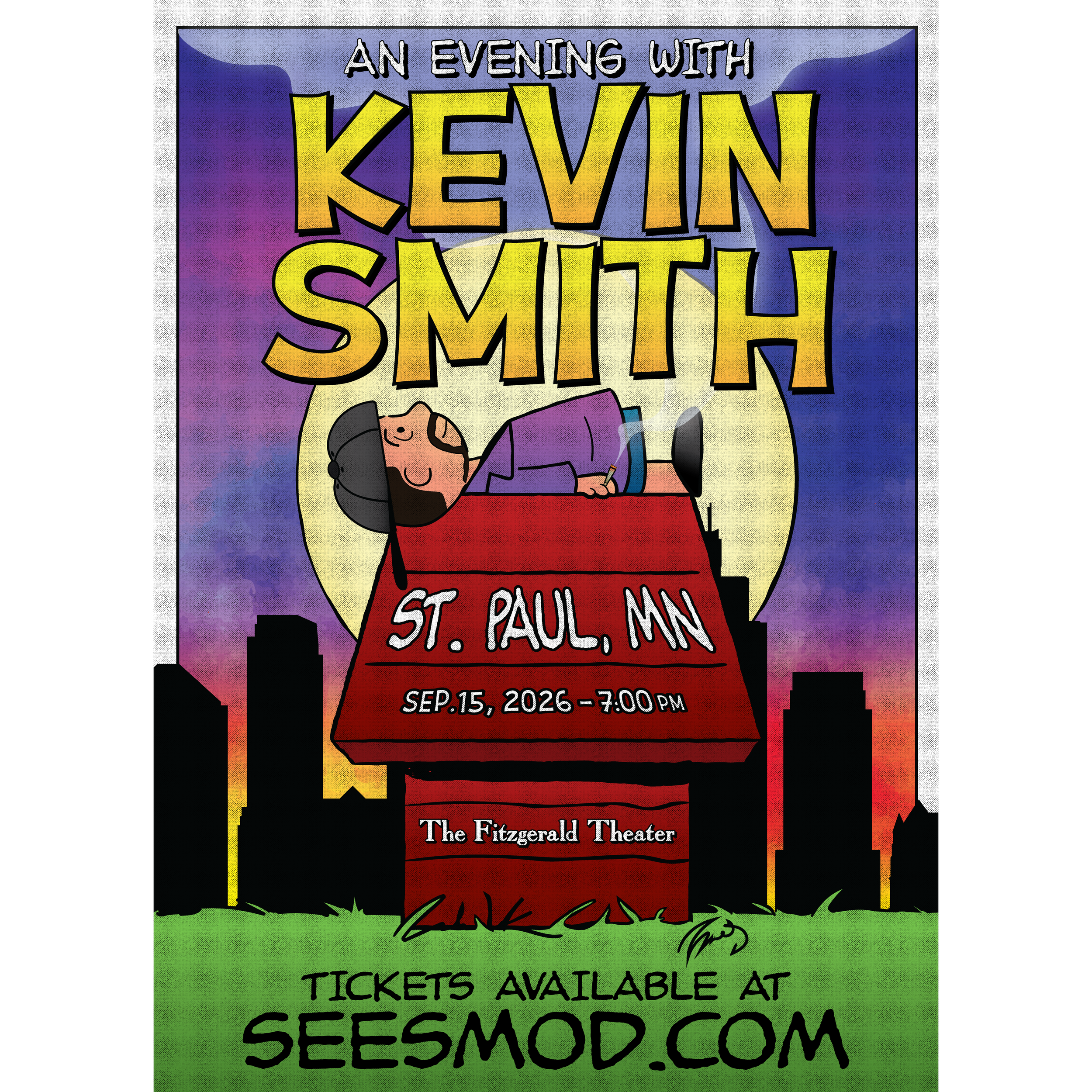 AN EVENING WITH KEVIN SMITH - Fitzgerald Theater - St Paul, MN - 9/15