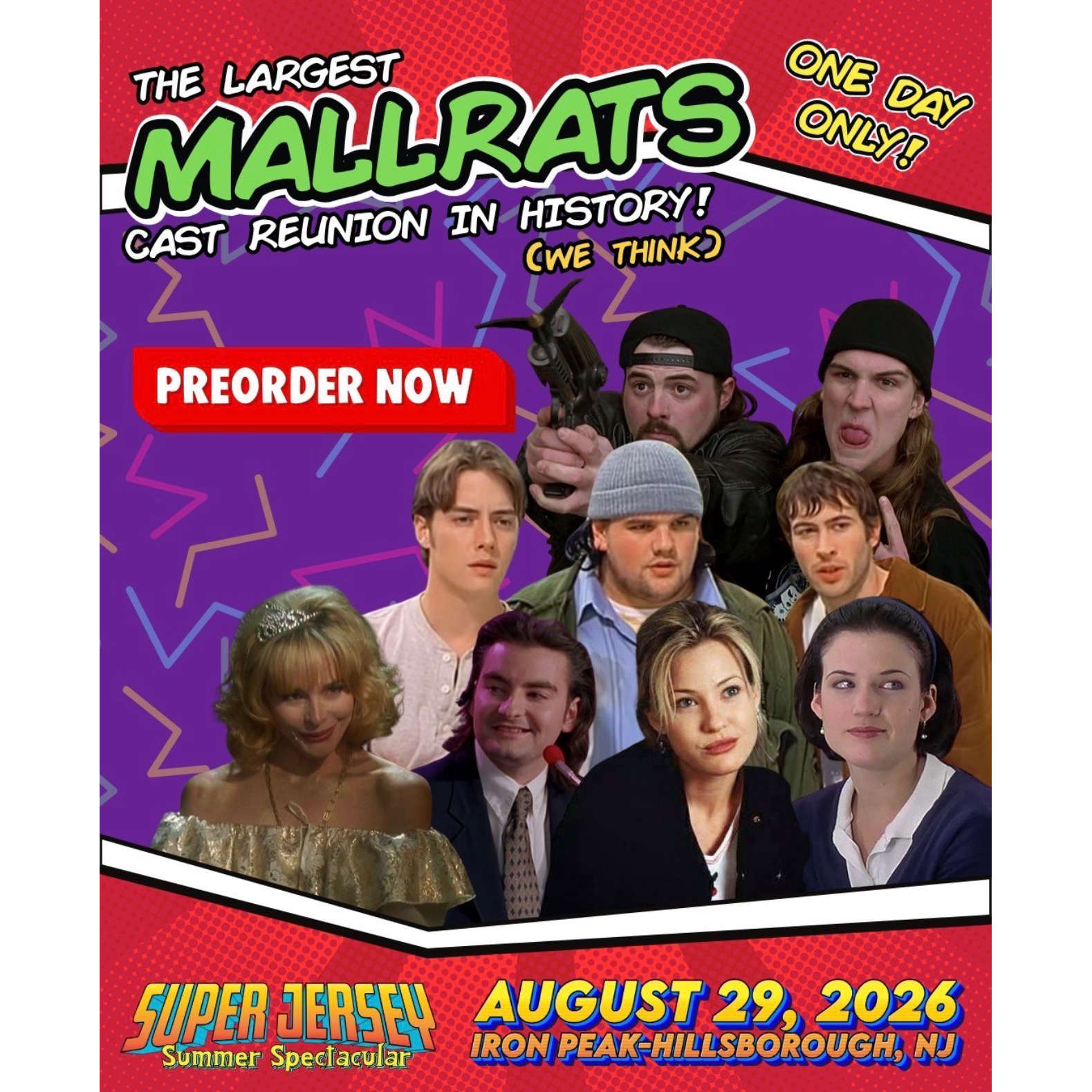 MALLRATS CAST - SUPER JERSEY SUMMER SPECTACTULAR - IRON PEAK-HILLSSBOROUGH, NJ - 8/29