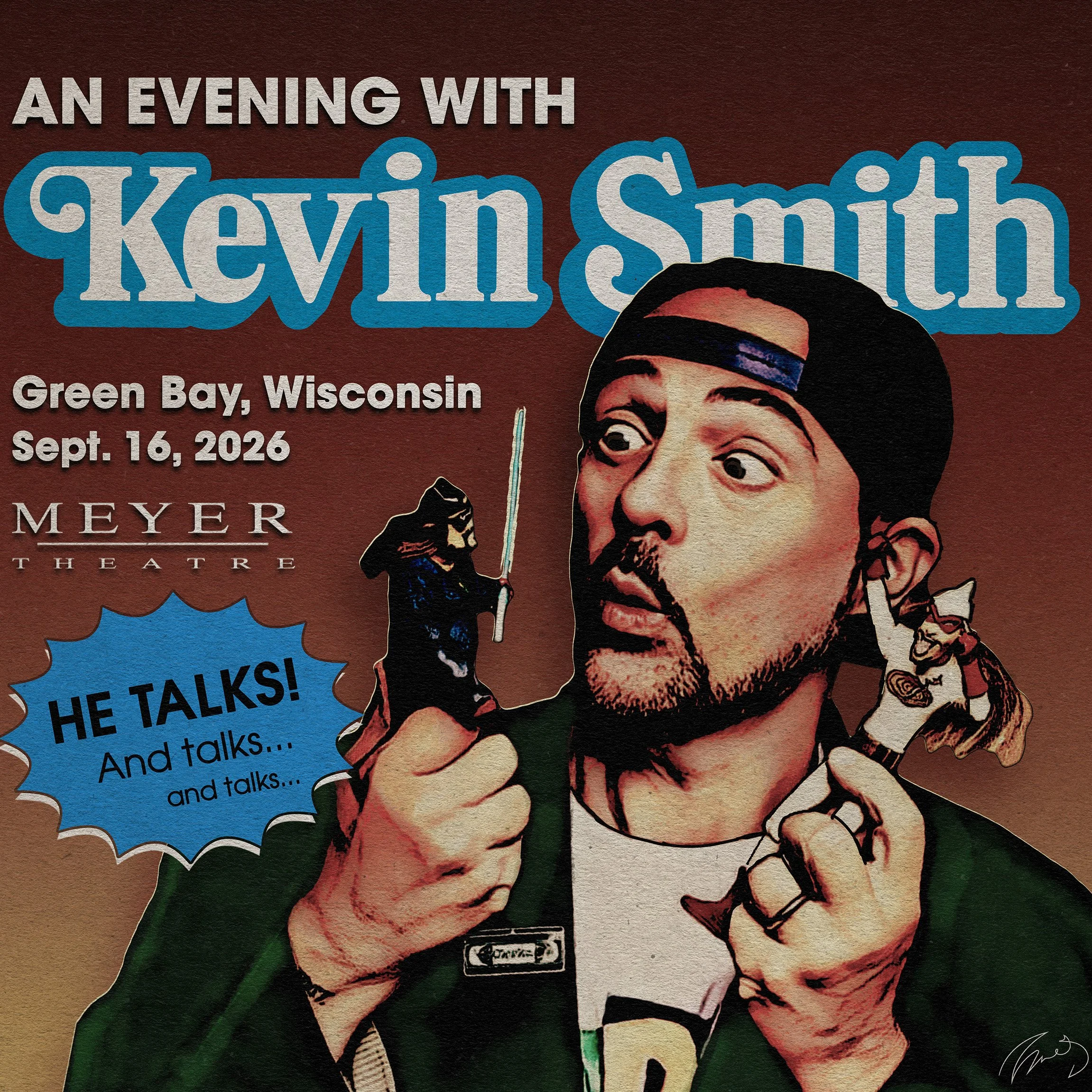 AN EVENING WITH KEVIN SMITH - Meyer Theatre - Green Bay, WI - 9/16