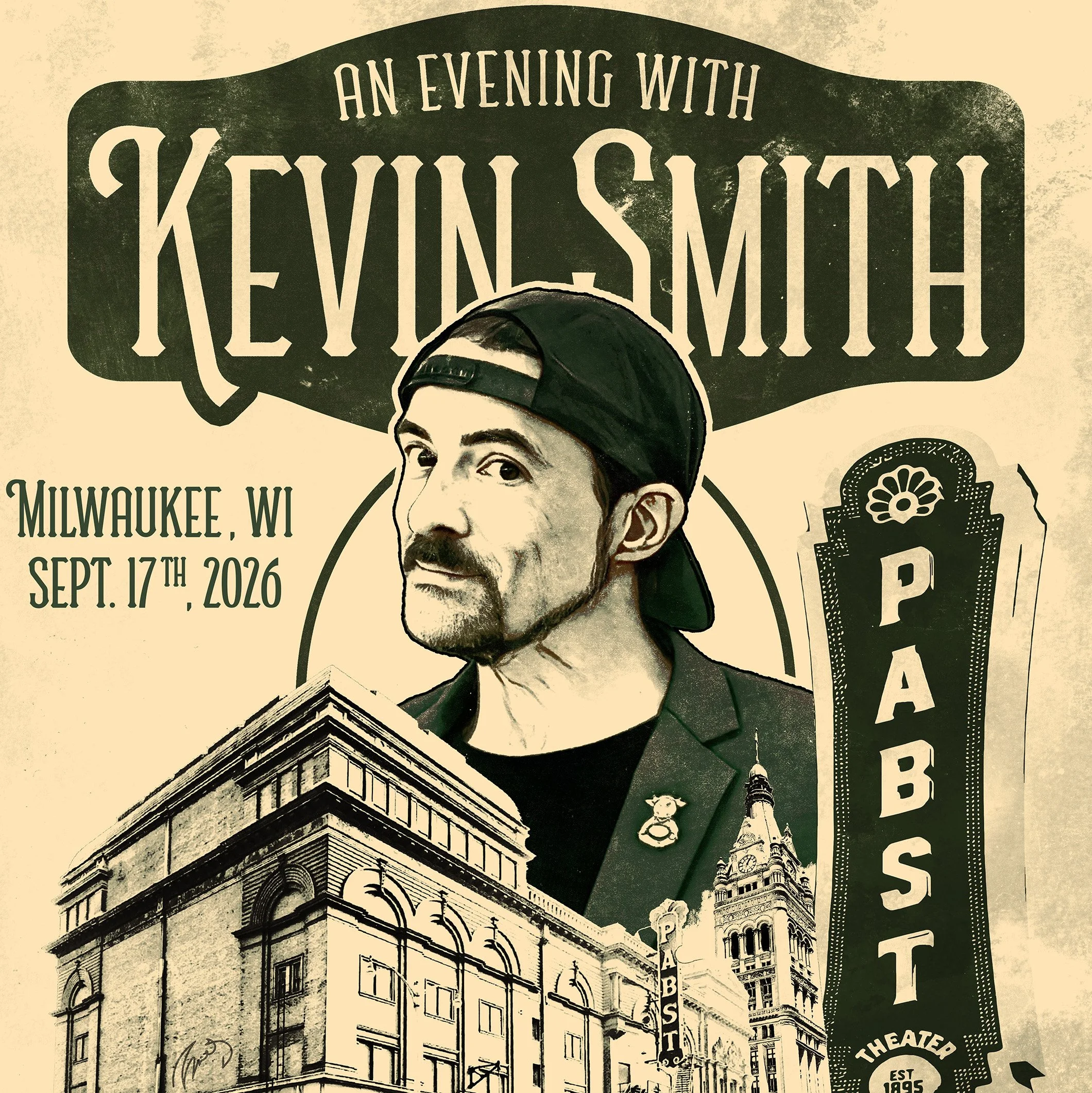 AN EVENING WITH KEVIN SMITH - The Pabst Theater - Milwaukee, WI - 9/17