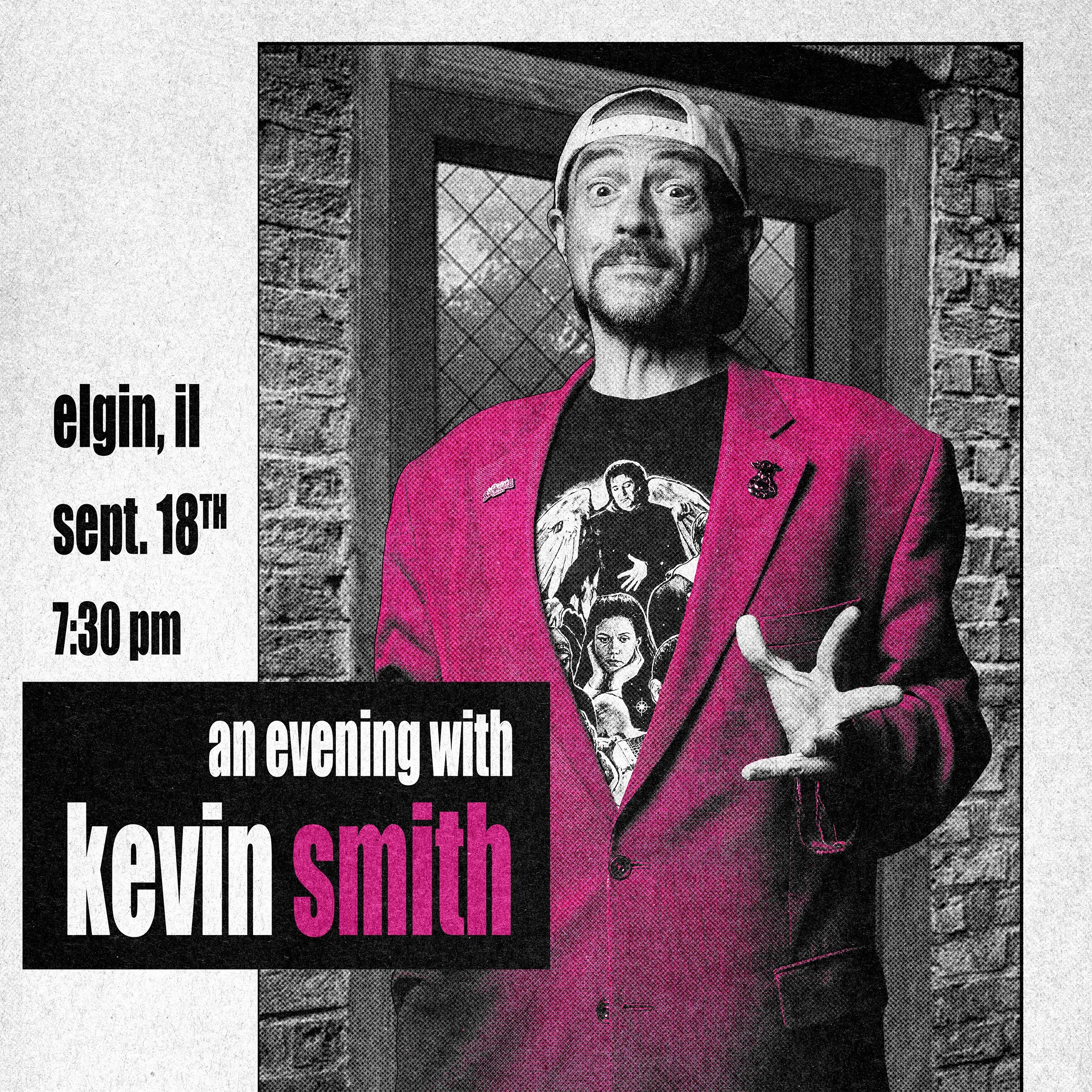 AN EVENING WITH KEVIN SMITH - Hemmens Cultural Center - Elgin, IL - 9/18