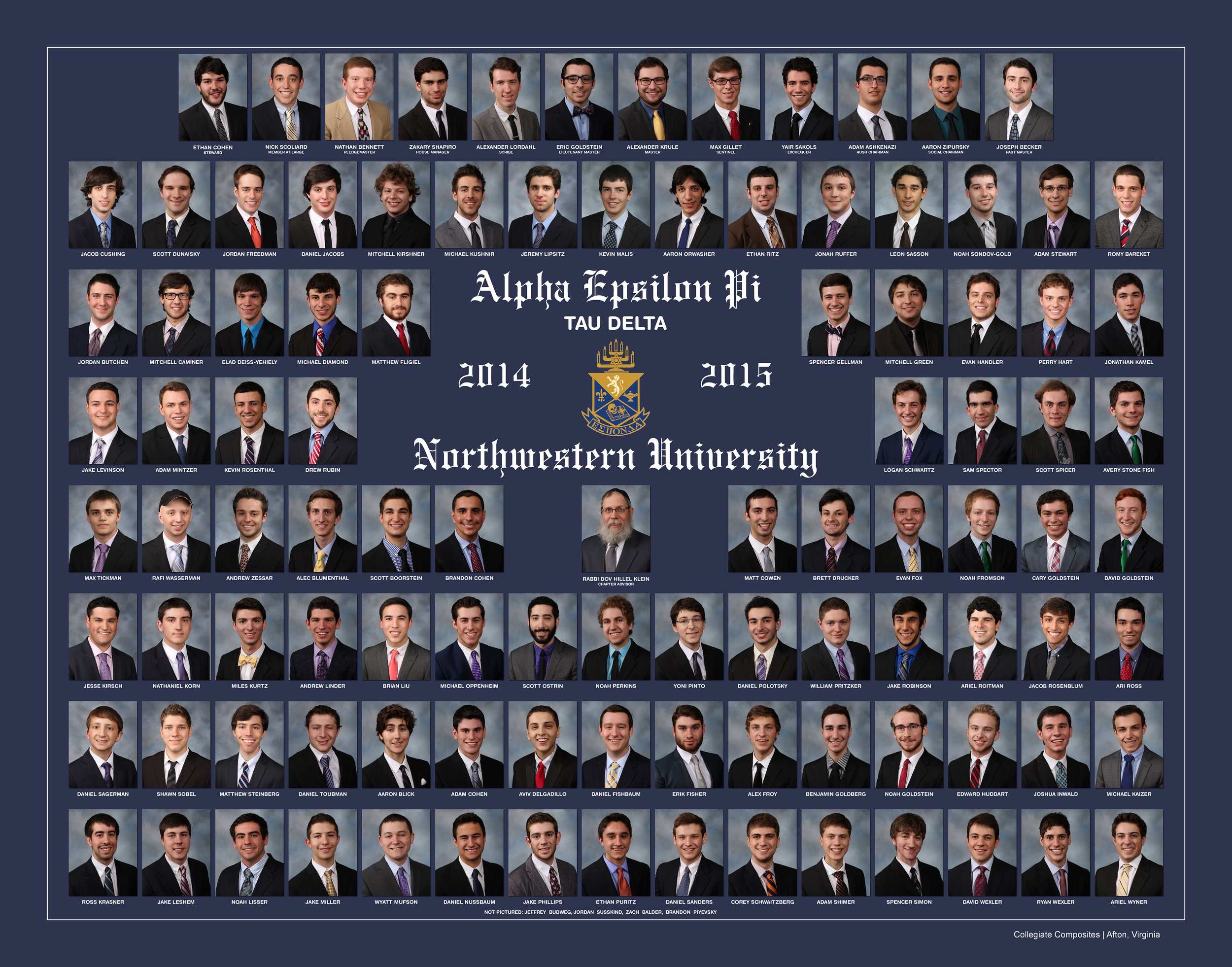 Northwestern Univ. Alpha Epsilon Pi Print Spring 2015.jpg