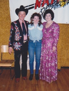 Kitty Wells and her husband Johnny Wright 1988.