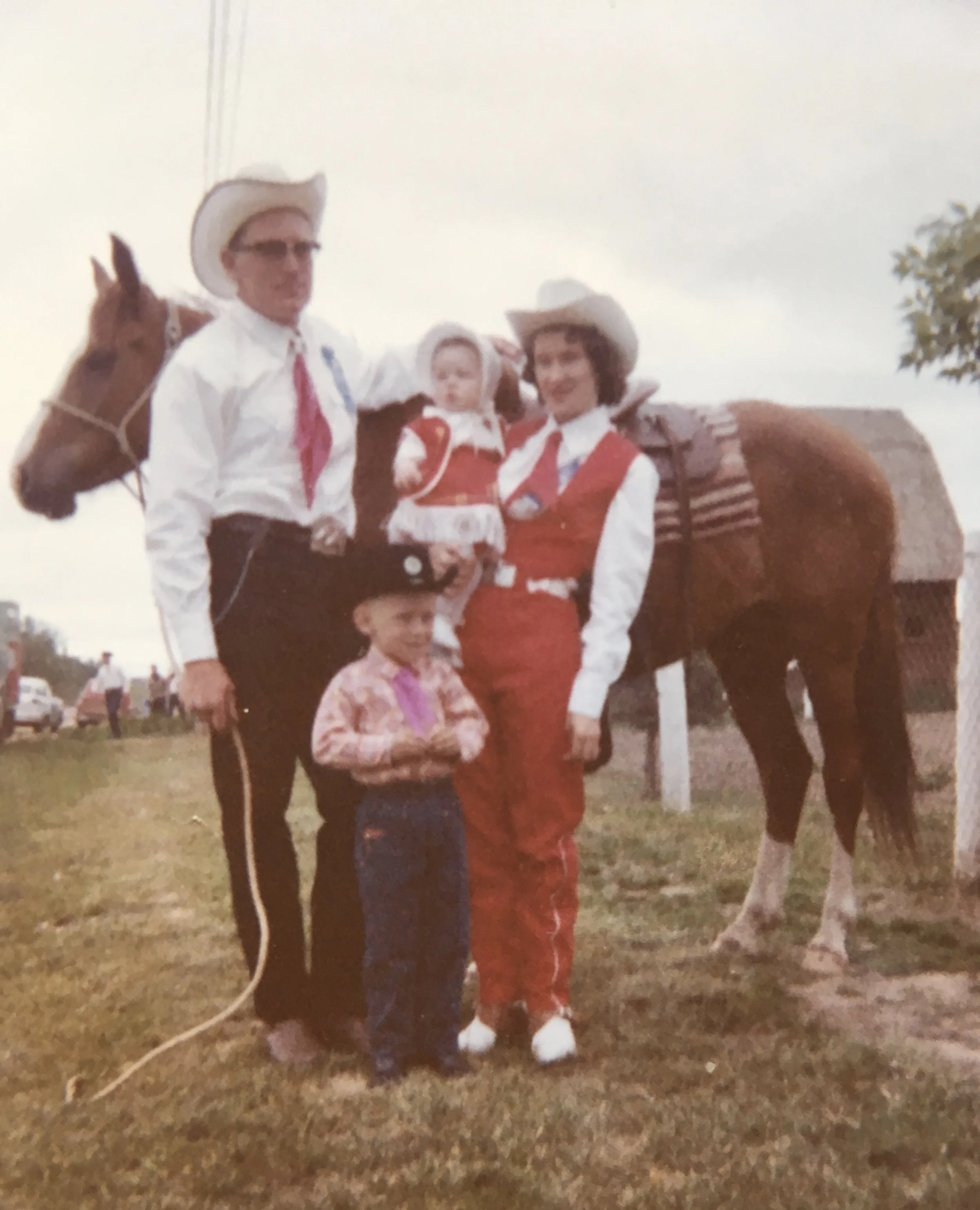 Dad, Reginald, Me, Mom