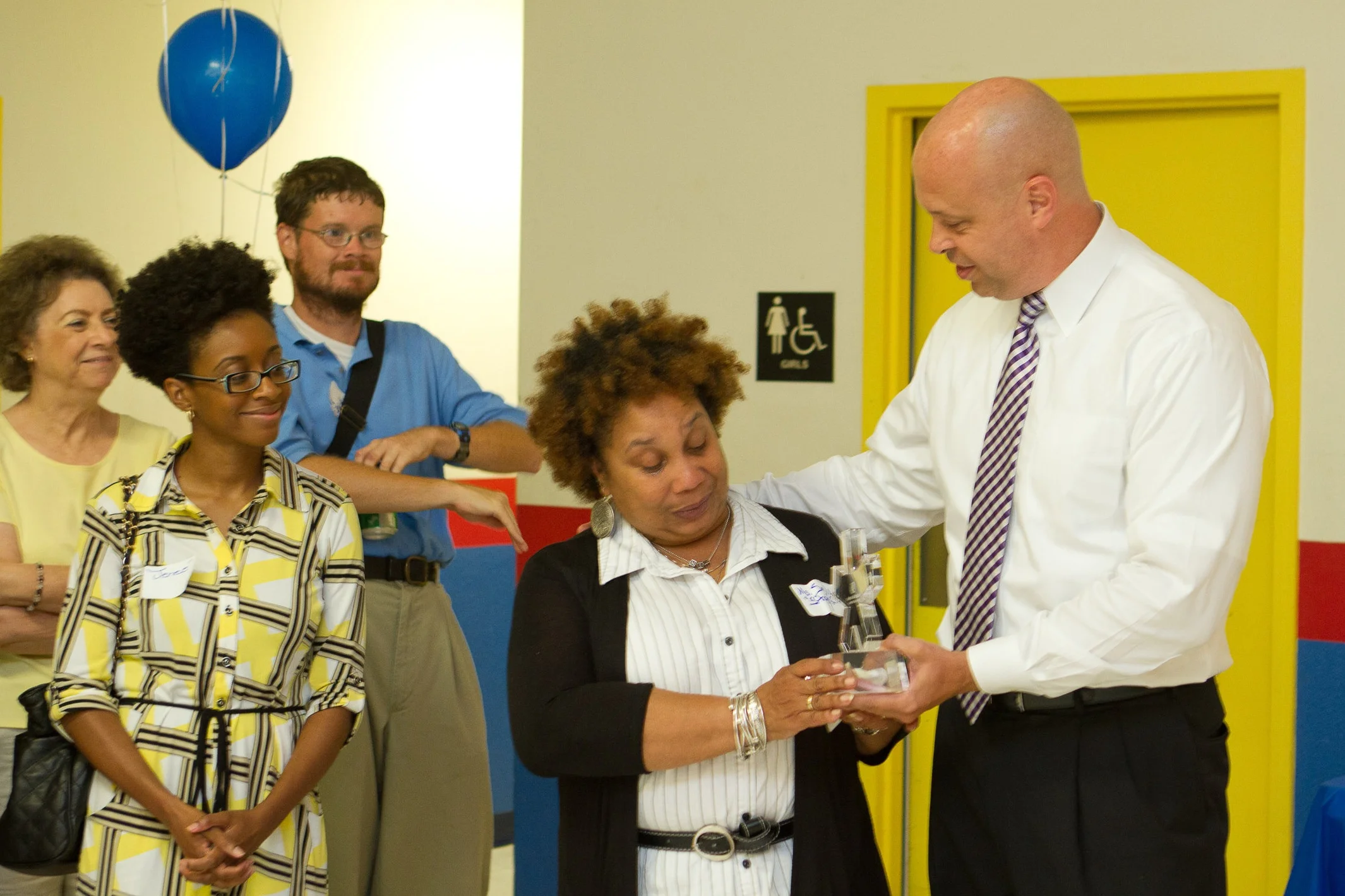 Ms. Sally received an award from the Boys & Girls Clubs of Metro Richmond with the inscription: “Central Club Matriarch to thousands of children since 1985.”