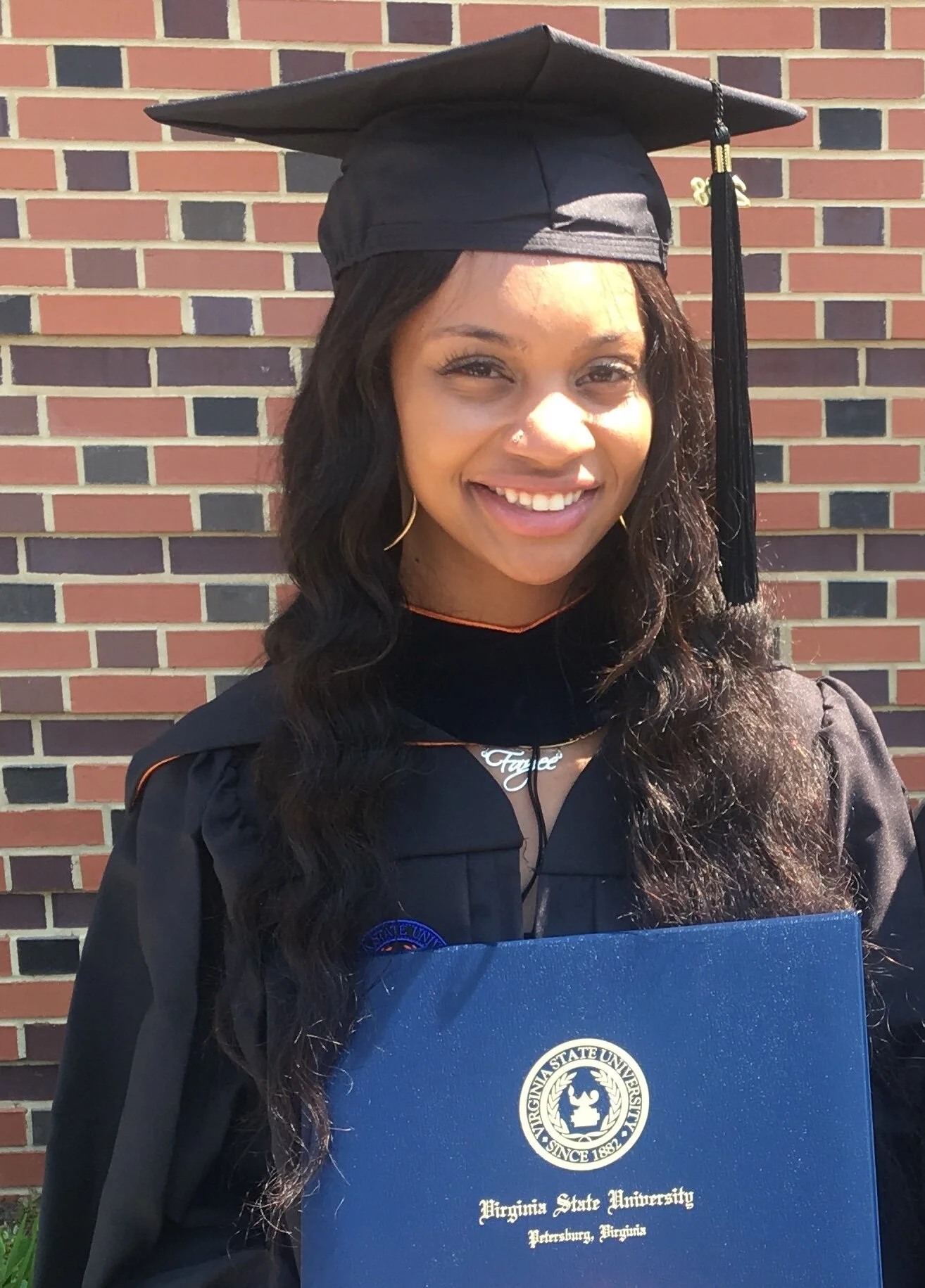 Former Club member Faith Pritchett returned to volunteer with the Club after graduation.