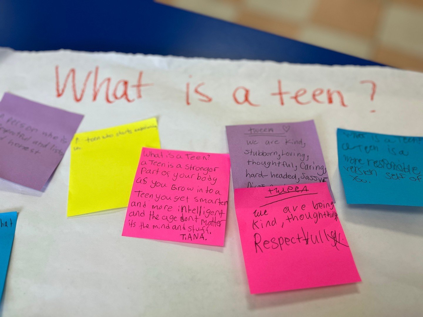 How do YOU define yourself? When Club members at our Southside location were asked to do this, they used adjectives such as &quot;loving,&quot; &quot;stubborn,&quot; &quot;thoughtful,&quot; &quot;respectful,&quot; and &quot;responsible.&quot; This is