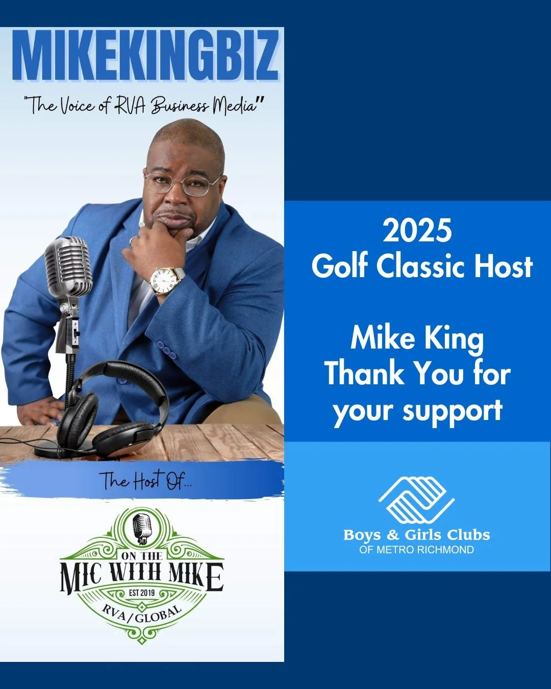 Today&rsquo;s all about fun, community, and creating great futures&mdash;on and off the course! ⛳️

Huge thanks to @mikekingbizradio for hosting a day that does more than bring people together&mdash;it fuels the mission. Every swing supports programs