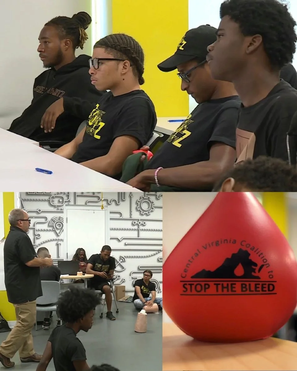 Thanks to @streetsmartzoversafety 40 BGCMR teens from @peterpaulrva @bgcmrva and all over RVA got trained on how to stop a gunshot wound and respond in a real emergency. They got certified, walked away with trauma kits, and leveled up as leaders in t