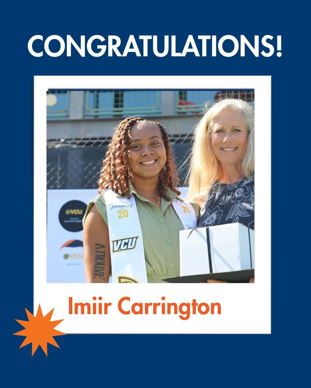 Big shoutout to Tink (aka Imiir Carrington), our Data Manager at BGCMR! 🙌
Tink just leveled up by completing the Advanced Certificate in Youth Development Management at @VCU. That means even more skills to keep building programs that support us, pus