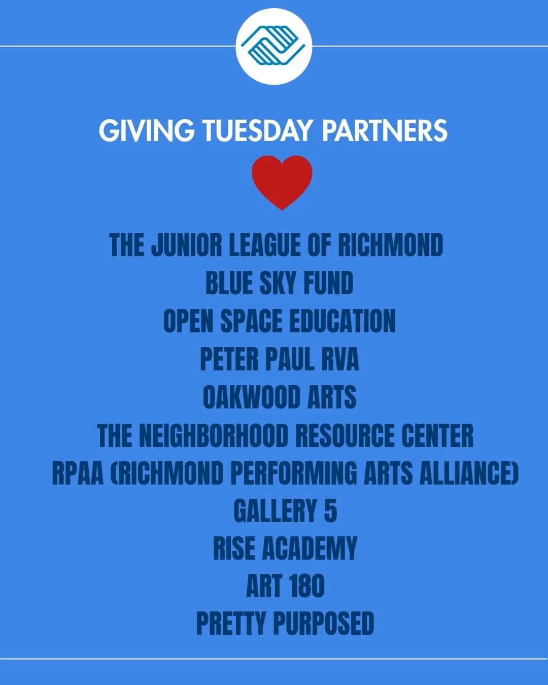 Today we&rsquo;re kicking off the season of giving for Giving Tuesday, a day dedicated to uplifting the impact of generosity and the organizations working every day to strengthen our communities. ❤️

Giving Tuesday is more than a moment. It&rsquo;s a