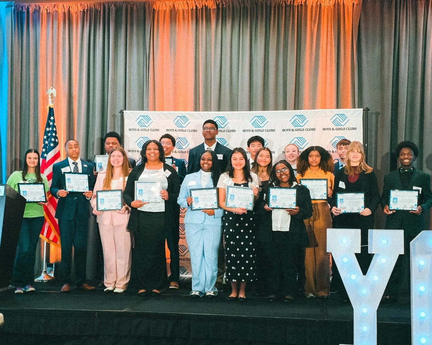 Photo dump from our Youth of the Year winner, Ashari, representing at States! 🎉

We&rsquo;re so proud of her hard work, leadership, and the way she continues to shine on every stage. 💙✨

 #YouthOfTheYear #BGCMR #GreatFuturesStartHere