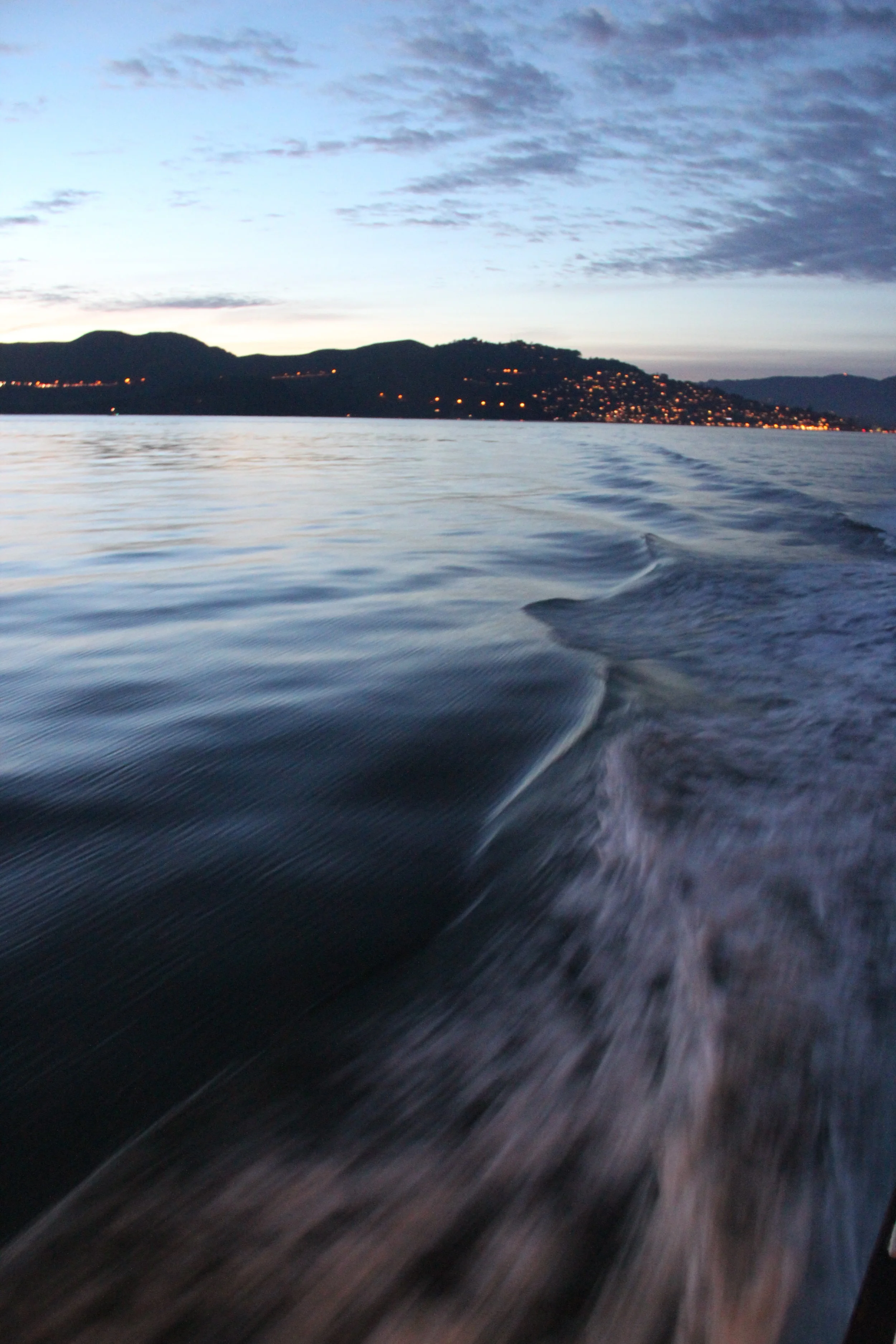 Ferry ride over the Bay