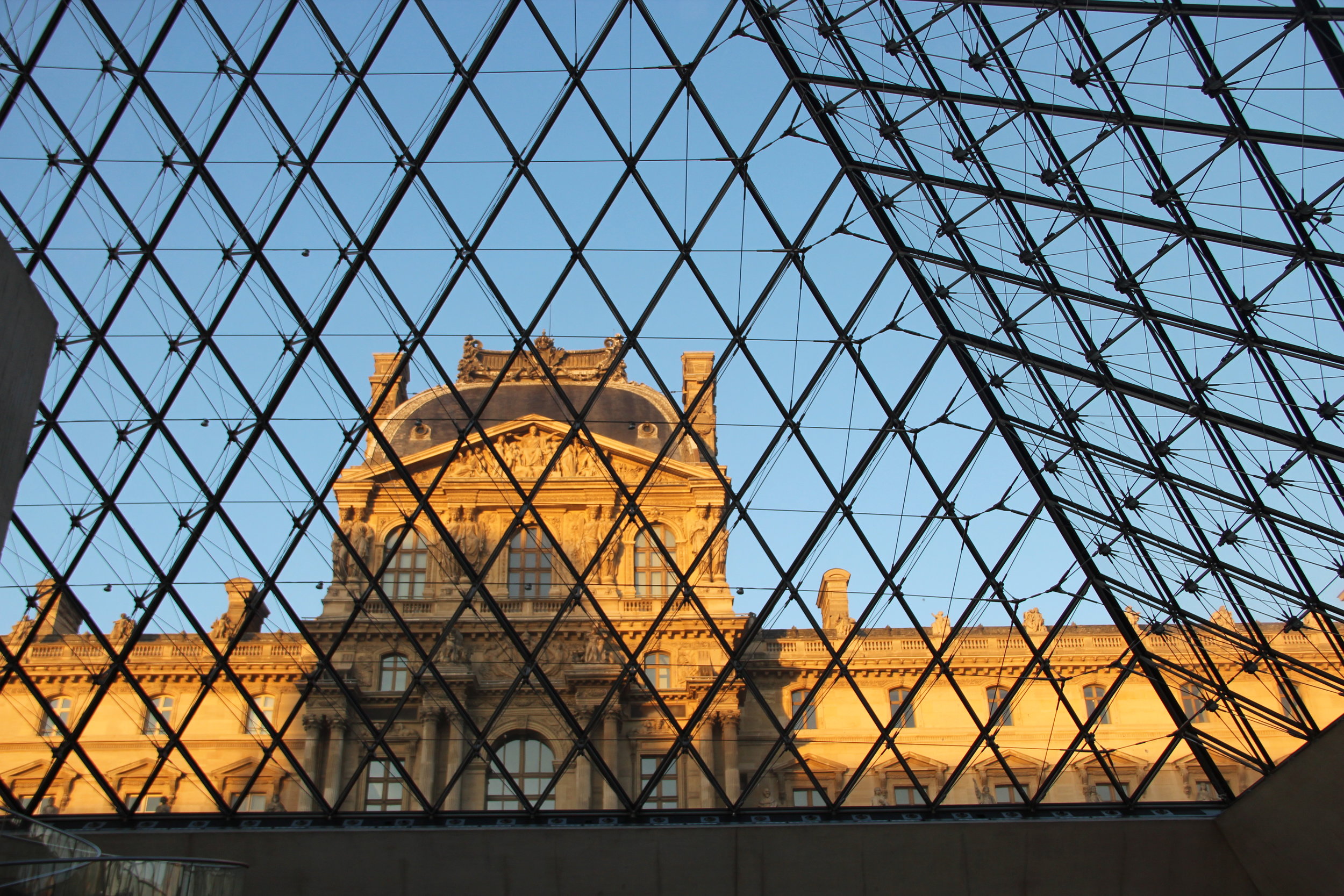 The Pyramid at the Louvre, Paris, France