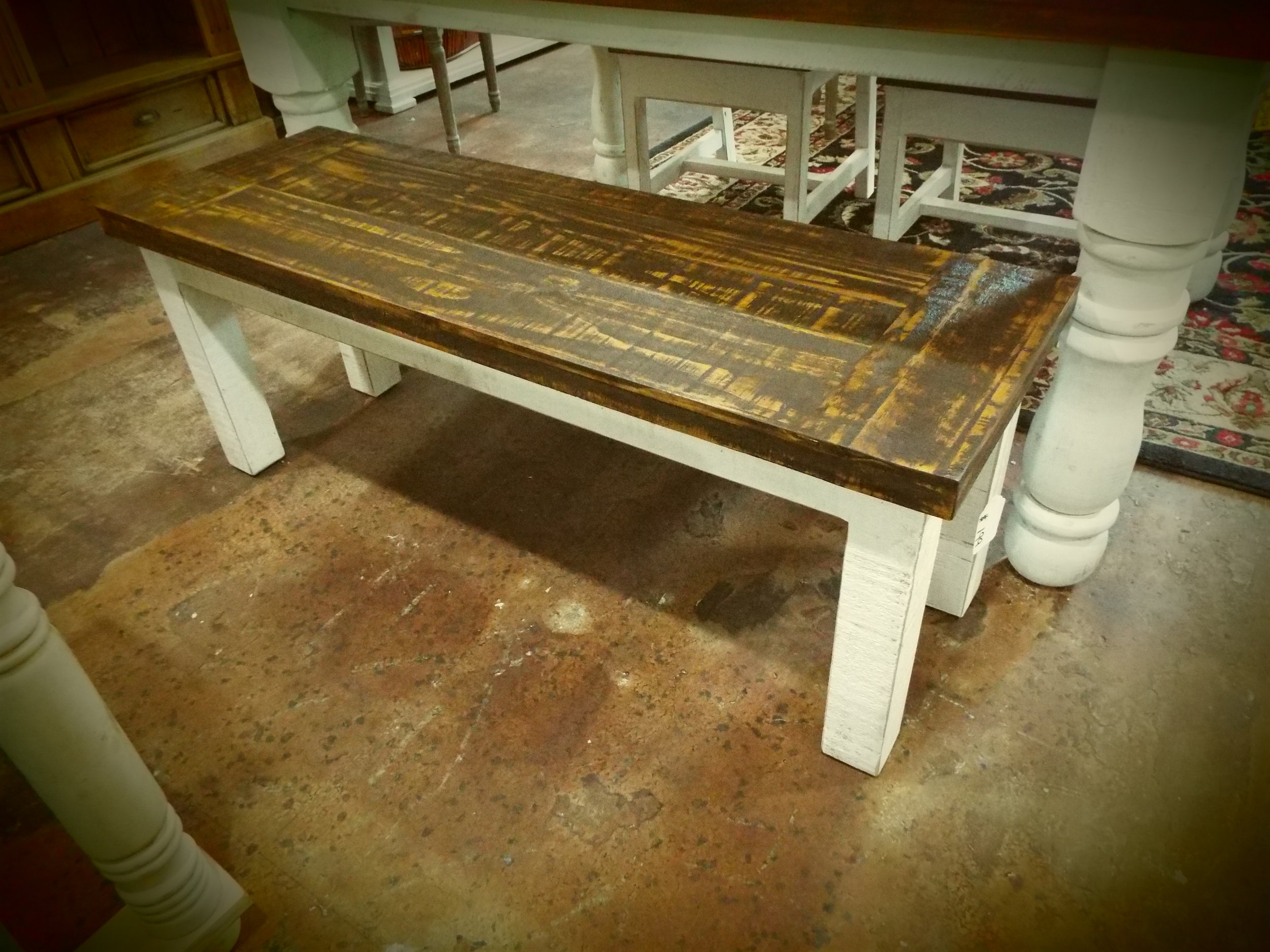   4 Ft Rustic Bench    $ 199  