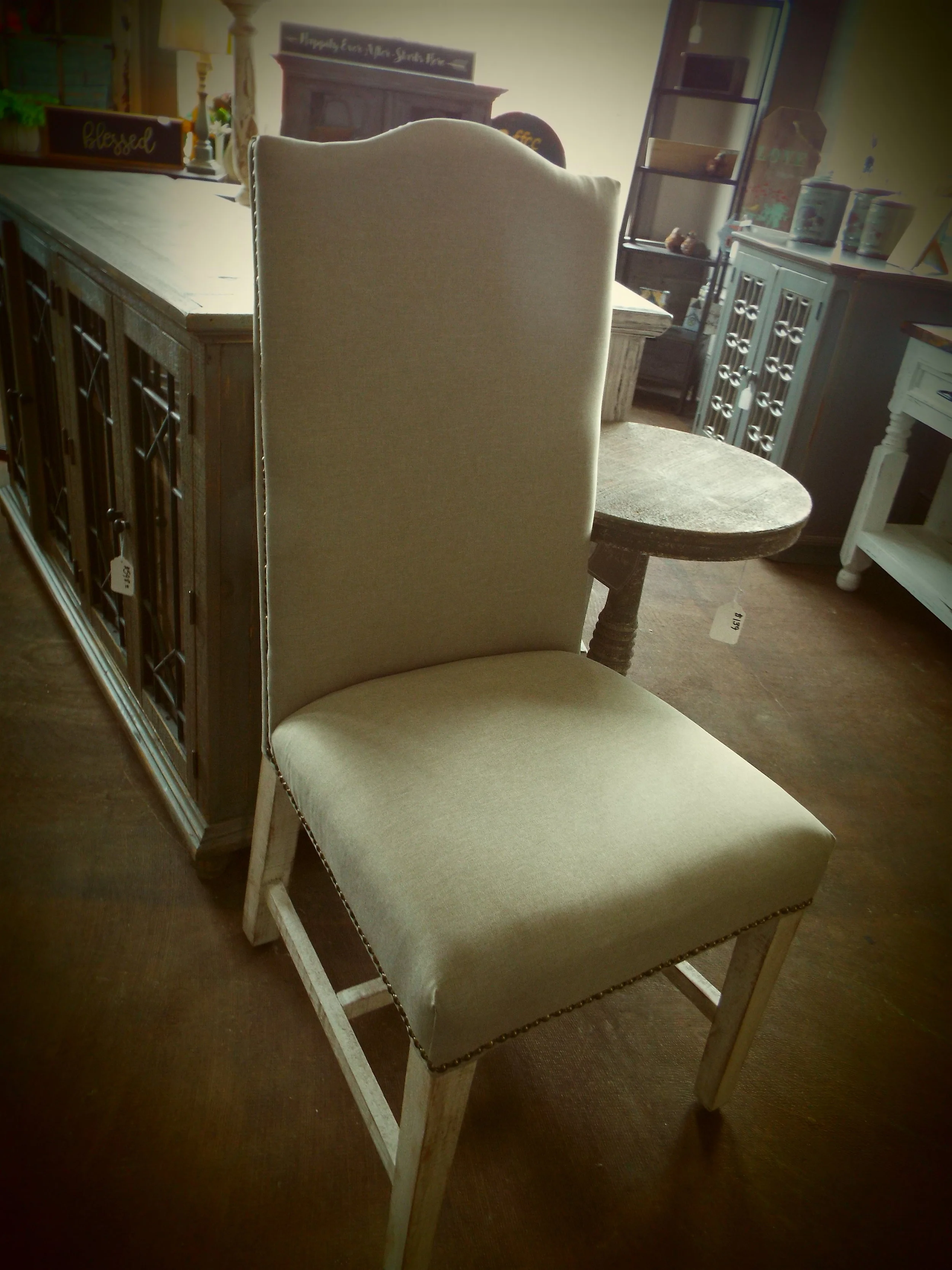   Upholstered Chair    $199  