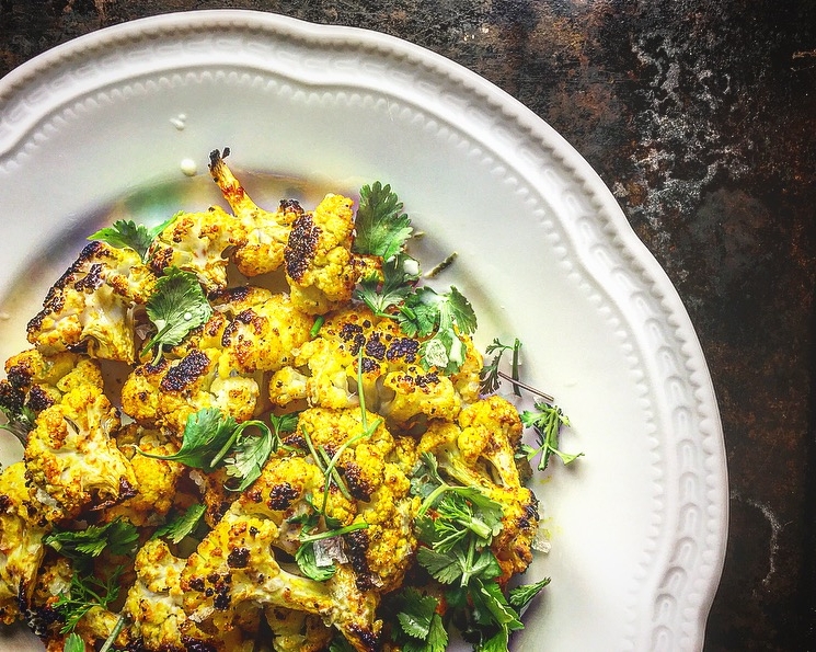 Curried Lime Cauliflower