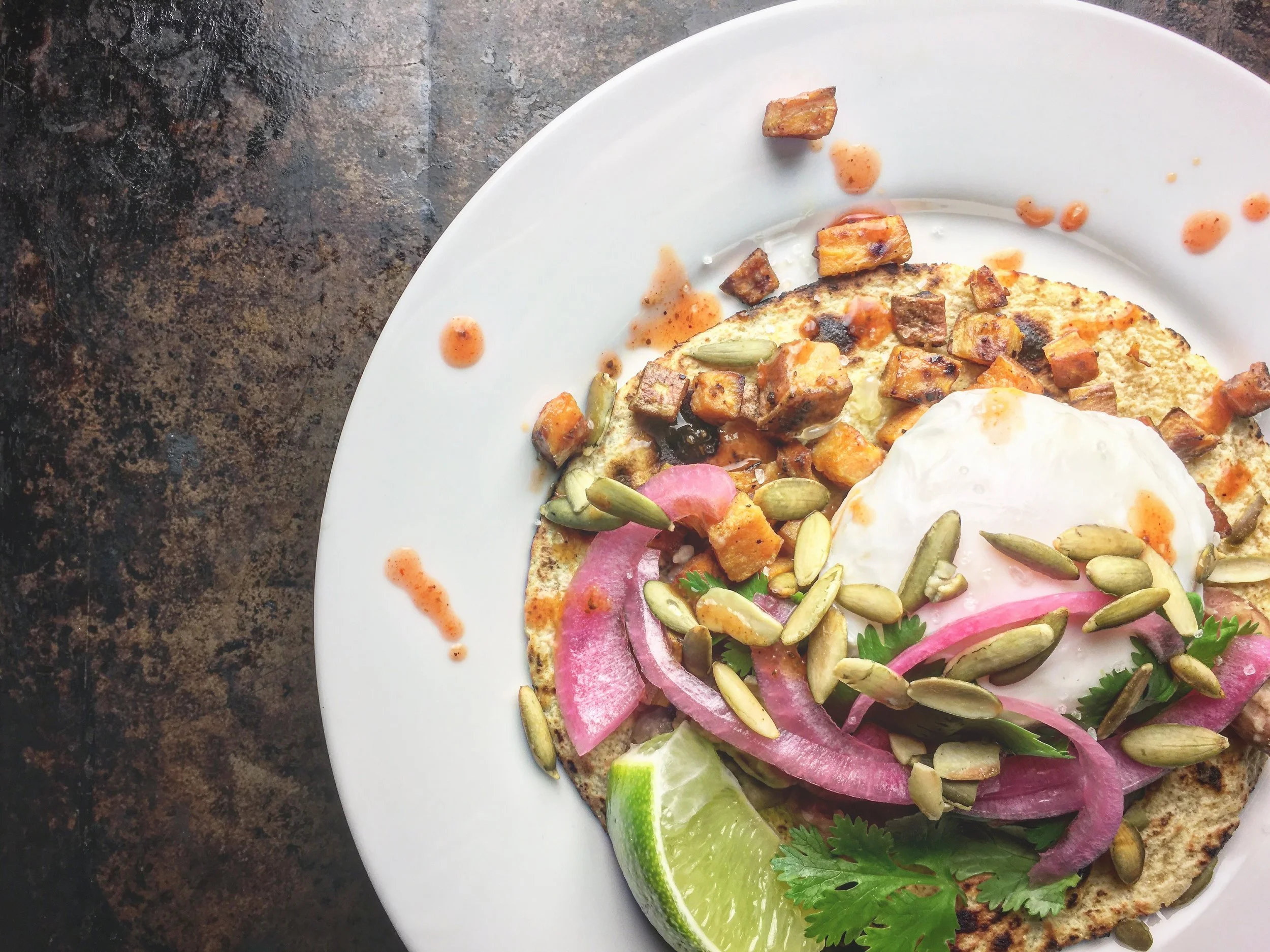 Sweet Potato and Black Bean Tacos