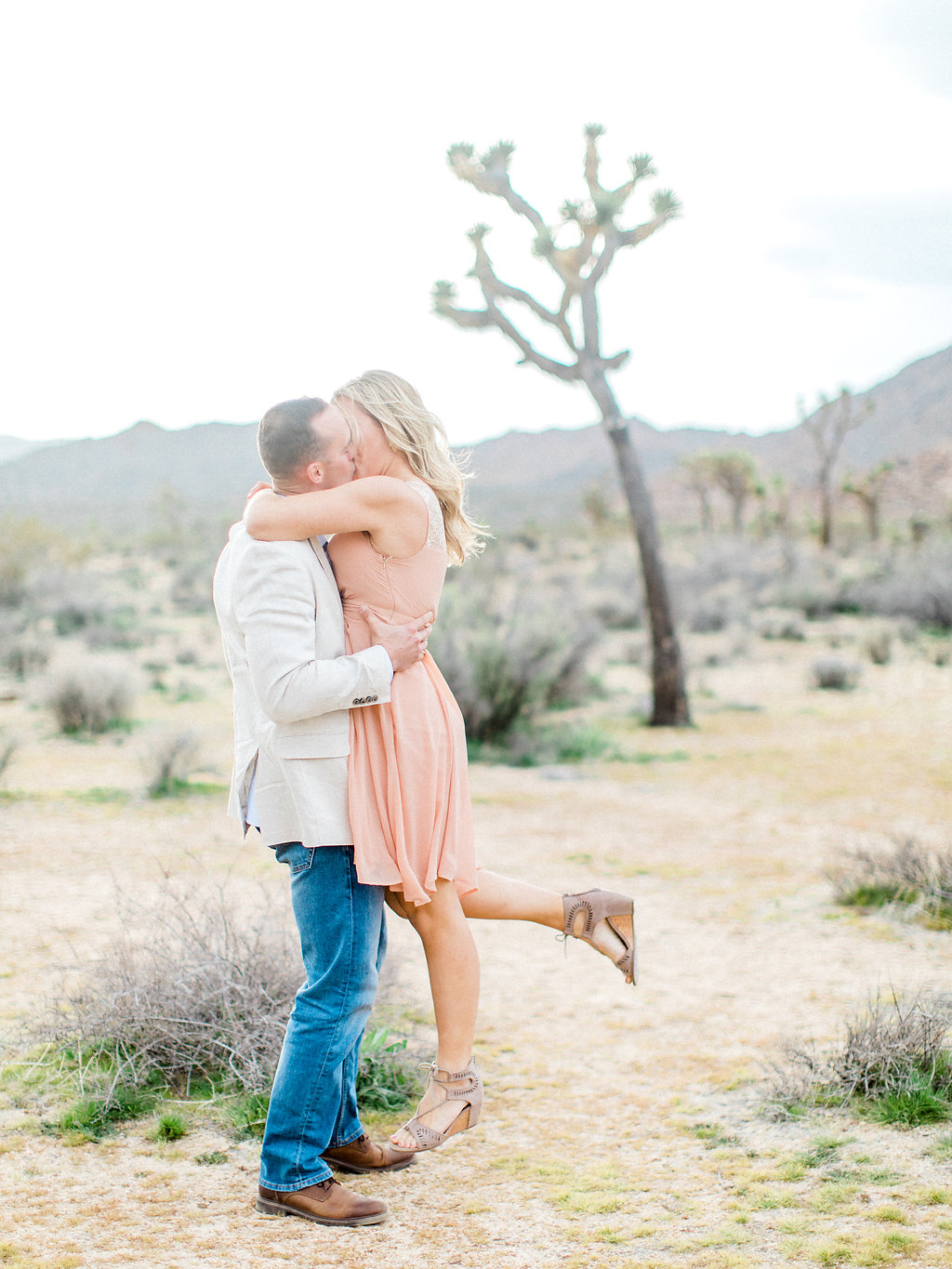 Joshua Tree Engagement Session | What to Wear for Pictures | Southern California Wedding Photographer | Mastin Labs Fuji Film | Fine Art Photographer | Desert Shoot | Dancing in the Desert.jpg