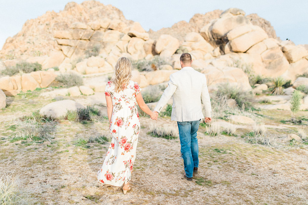 Joshua Tree Engagement Session | What to Wear for Pictures | Southern California Wedding Photographer | Mastin Labs Fuji Film | Fine Art Photographer | Desert Shoot | Desert Walk.jpg