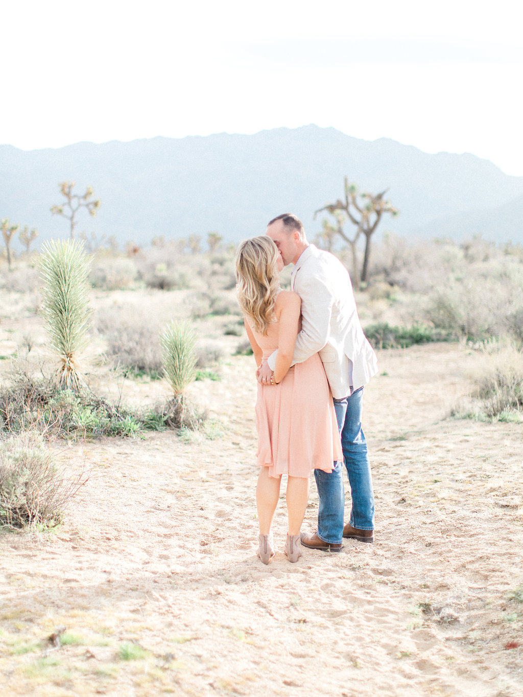 Joshua Tree Engagement Session | What to Wear for Pictures | Southern California Wedding Photographer | Mastin Labs Fuji Film | Fine Art Photographer | Desert Shoot | Gorgeous Sunset Desert Shoot.jpg