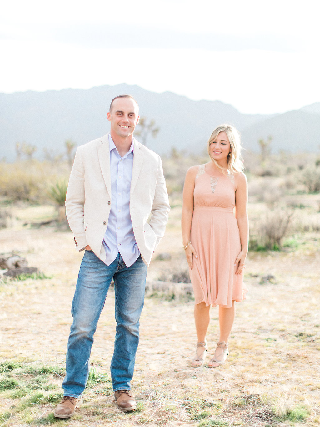 Joshua Tree Engagement Session | What to Wear for Pictures | Southern California Wedding Photographer | Mastin Labs Fuji Film | Fine Art Photographer | Desert Shoot | Handsome.jpg