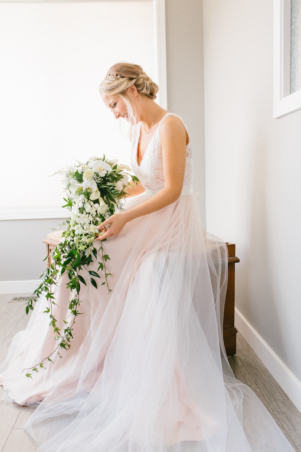 Intimate Backyard Blush Fairytale Wedding | Wenatchee Wedding Photographer | Fine Art Seattle Wedding Photographer | Blush Wedding | Wedding Details | Getting Ready | Bridal Portrait