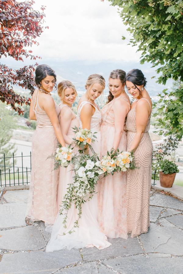 Intimate Backyard Blush Fairytale Wedding | Wenatchee Wedding Photographer | Fine Art Seattle Wedding Photographer | Blush Wedding | Wedding Details | Getting Ready | Blush Bridesmaid Dresses