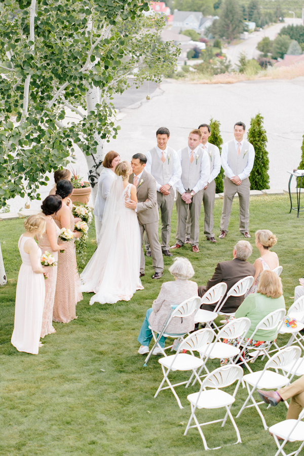 Intimate Backyard Blush Fairytale Wedding | Wenatchee Wedding Photographer | Fine Art Seattle Wedding Photographer | Blush Wedding | Wedding Details | Outdoor Ceremony