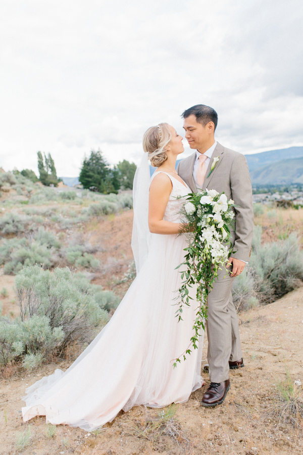 Intimate Backyard Blush Fairytale Wedding | Wenatchee Wedding Photographer | Fine Art Seattle Wedding Photographer | Blush Wedding | Wedding Details | Sunset Bridal Portraits Sagebrush