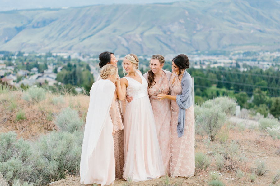 Intimate Backyard Blush Fairytale Wedding | Wenatchee Wedding Photographer | Fine Art Seattle Wedding Photographer | Blush Wedding | Wedding Details | Sunset Bridal Portraits Sagebrush