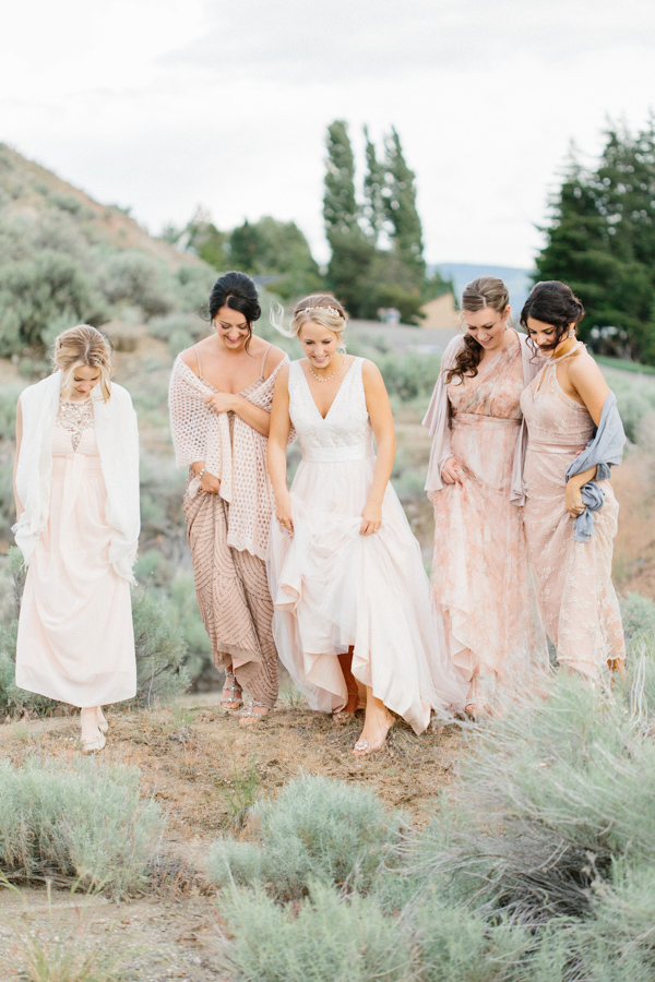 Intimate Backyard Blush Fairytale Wedding | Wenatchee Wedding Photographer | Fine Art Seattle Wedding Photographer | Blush Wedding | Wedding Details | Sunset Bridal Portraits Sagebrush