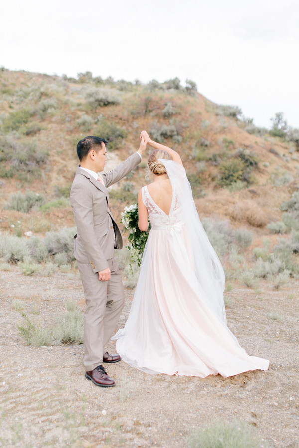 Intimate Backyard Blush Fairytale Wedding | Wenatchee Wedding Photographer | Fine Art Seattle Wedding Photographer | Blush Wedding | Wedding Details | Sunset Bridal Portraits Sagebrush