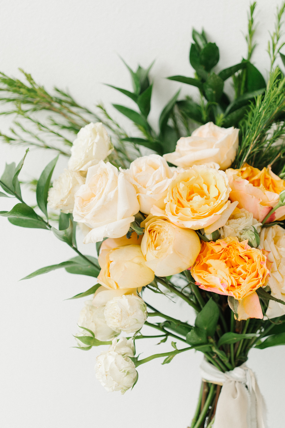 Seattle Fine Art Wedding Photographer | Seattle Downtown White Studio Bridal Session | Stunning Wedding Bouquet | Seattle Bride | Seattle Wedding | Photography Studio Space | Emma Rose Company Wedding Photography-4.jpg