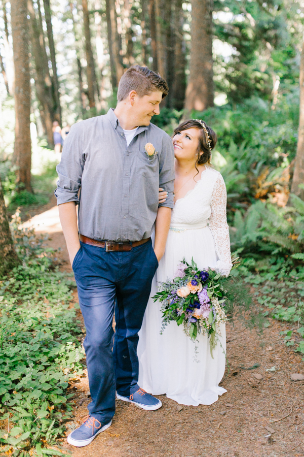 Oceanside Oregon Beach Wedding Details | Mermaid Wedding | Oregon Wedding on the Coast | Oregon Bride | Wedding Details | Bridal Party Portraits | Forest First Look-25.jpg