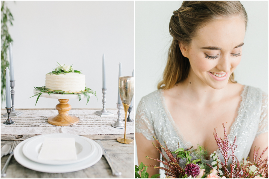 Studio Inspired Styled Shoot | Emma Rose Company | Vintage Grey Inspired Shoot | VSCO | Rent The Runway | Wedding Bouquet with Mint.jpg