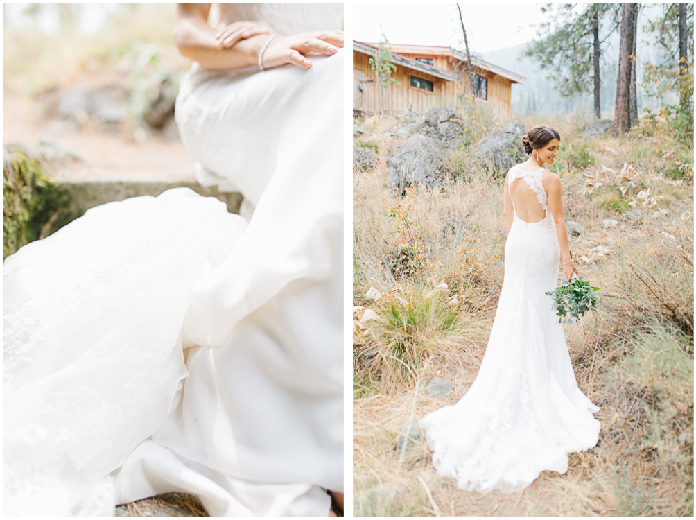 Grey and White Wedding in the Mountains of Leavenworth, Washington | Sleeping Lady | Classic and Timeless Wedding | VSCO | Bridal Portraits | Stunning Wedding Dress.jpg