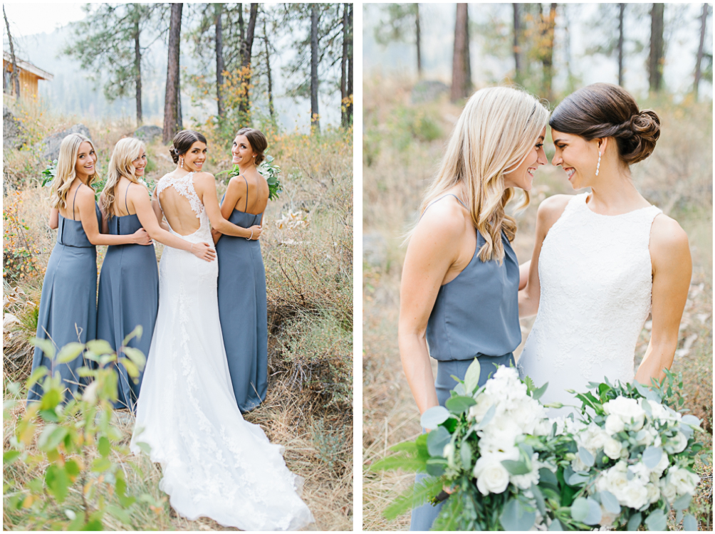 Grey and White Wedding in the Mountains of Leavenworth, Washington | Sleeping Lady | Classic and Timeless Wedding | VSCO | Bridal Party Portraits.jpg