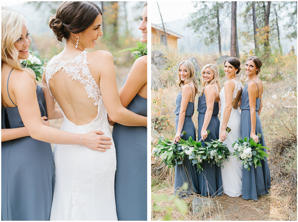 Grey and White Wedding in the Mountains of Leavenworth, Washington | Sleeping Lady | Classic and Timeless Wedding | VSCO | The Bridal Party Portraits in the Mountain.jpg