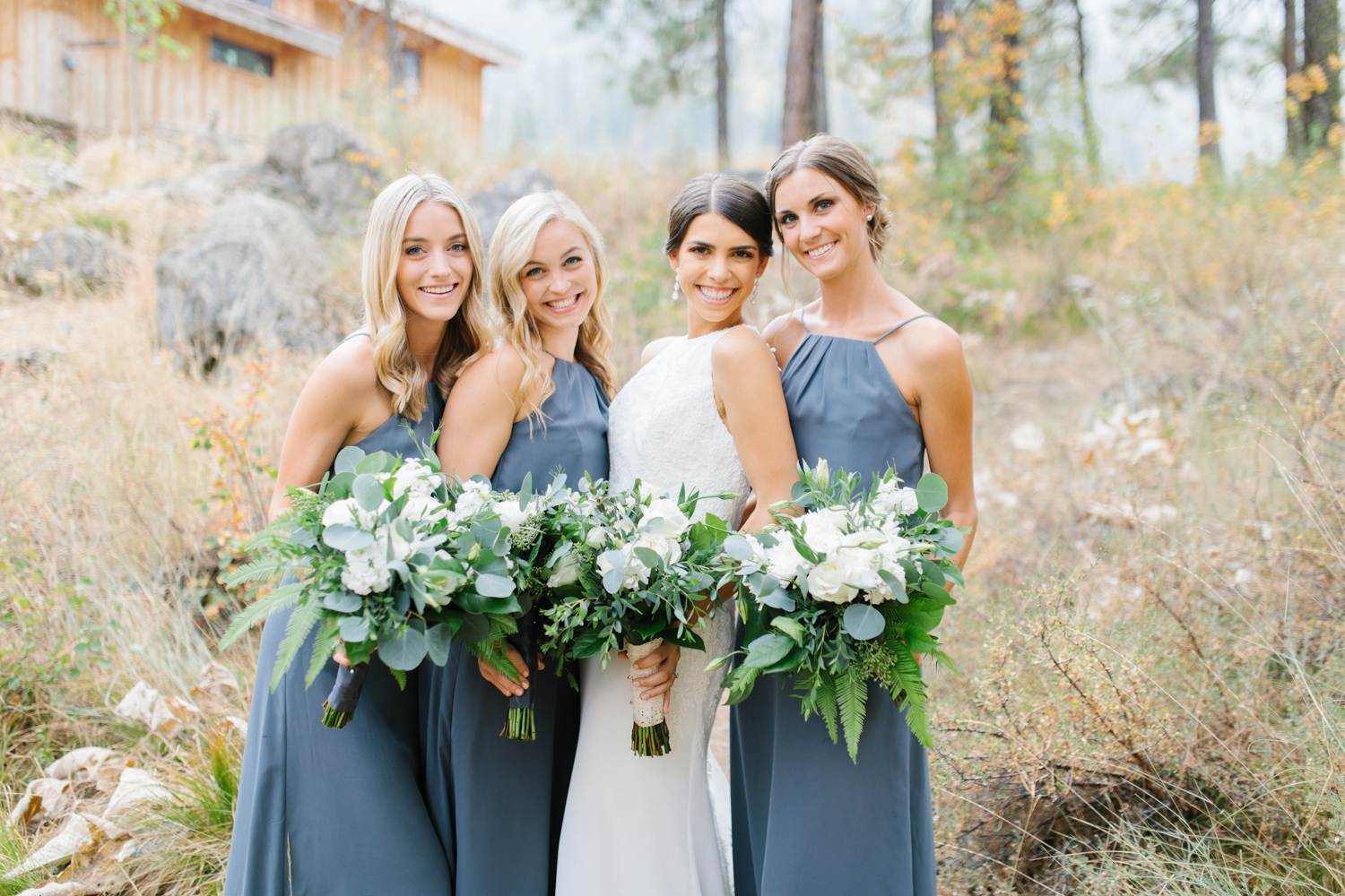 Grey and White Wedding in the Mountains of Leavenworth, Washington | Sleeping Lady | Classic and Timeless Wedding | VSCO | Bride with Bridesmaids | Grey Bridesmaids Dresses.jpg-2219.jpg