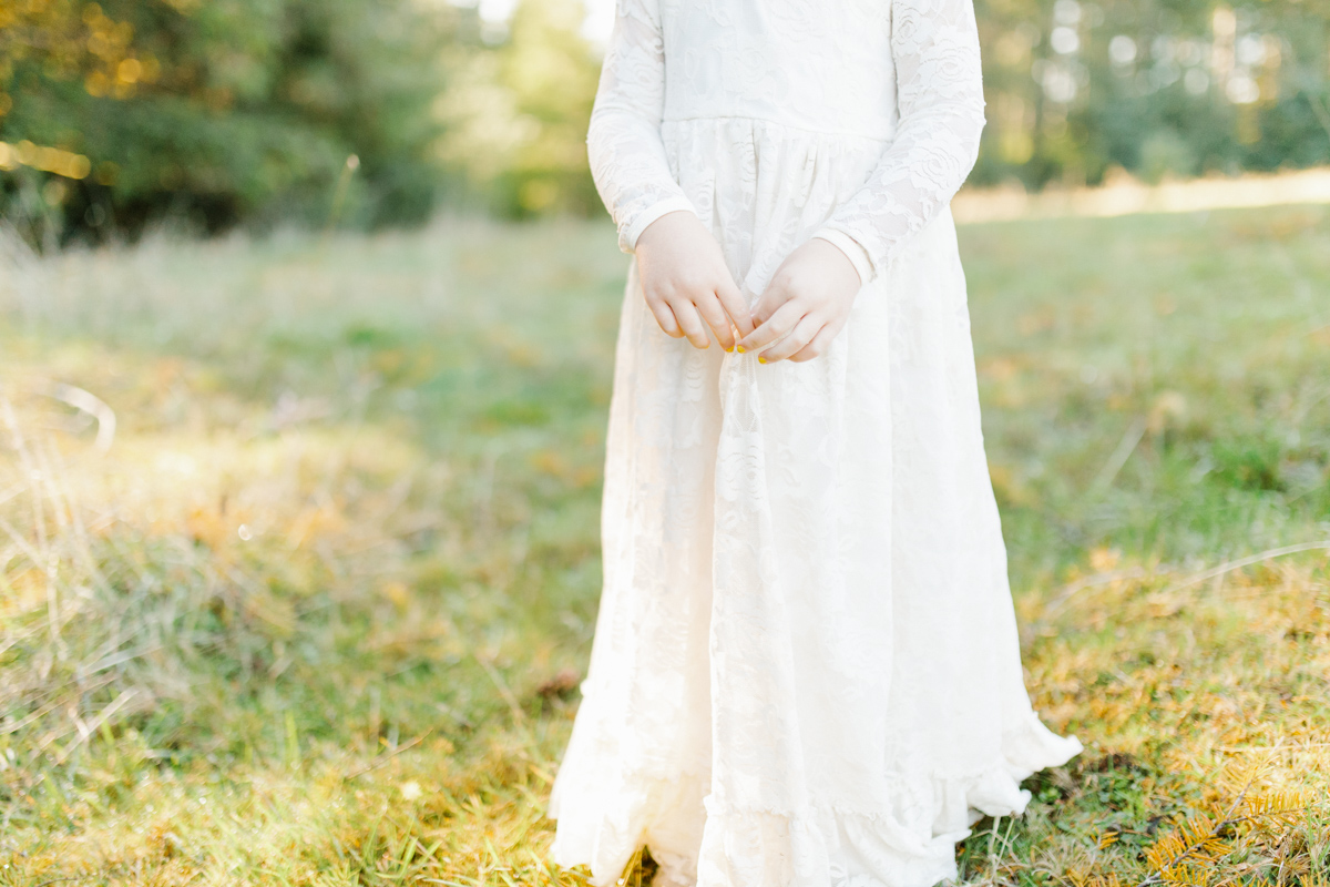 The most perfect fall photo shoot with toddler girl | What to wear to family pictures | Toddler girl in lace dress in woods and fields photo shoot | VSCO | Emma Rose Company | Toddler Outfit Inspiration | Long Lace Dress on Little Girl-9.jpg