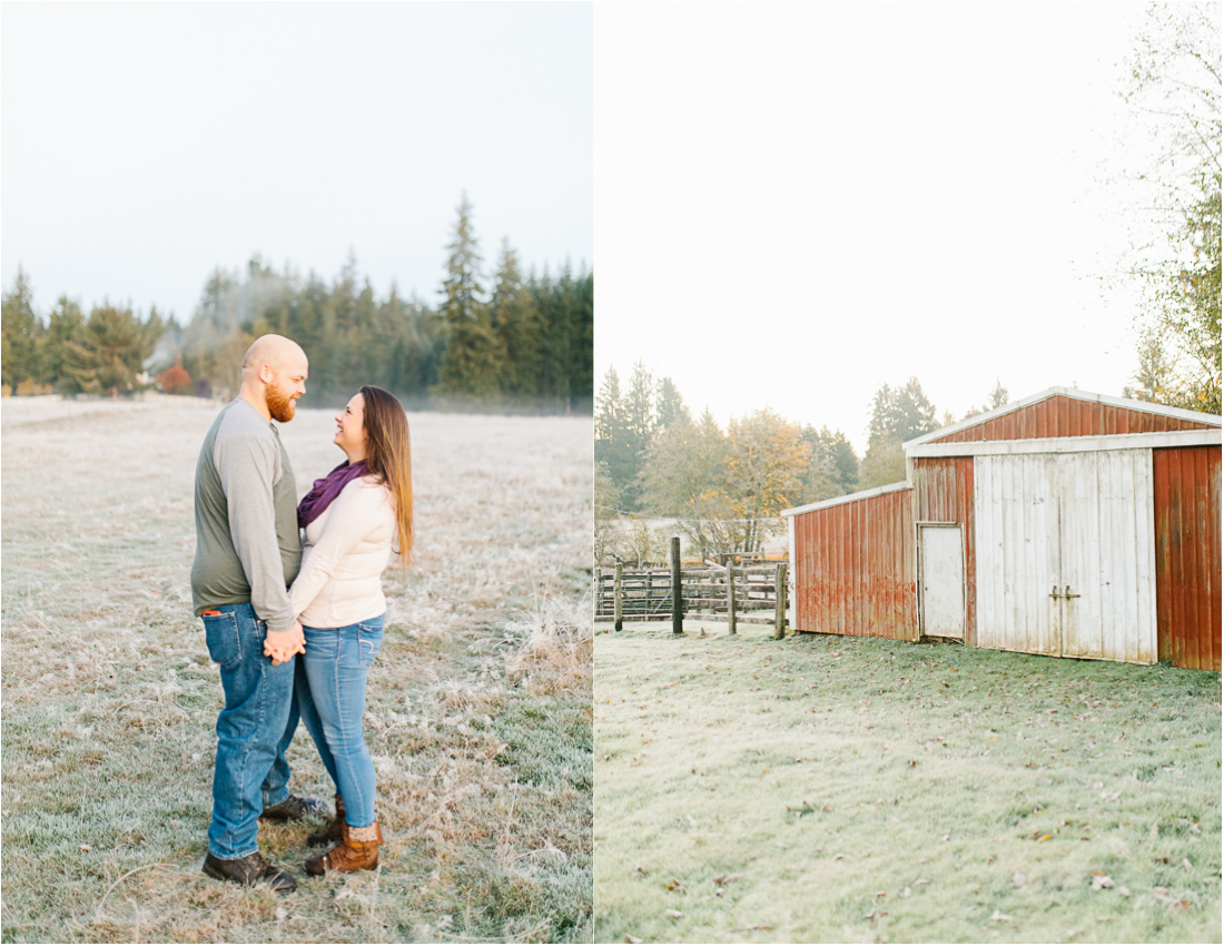 Sunrise Engagement Session on Cattle Ranch | Emma Rose Brides | Emma Rose Company Photography | Beautiful Sunrise Photo Session | VSCO | Winter Engagement Frosty Field Photo Session | Cute Engagement Inspiration.jpg