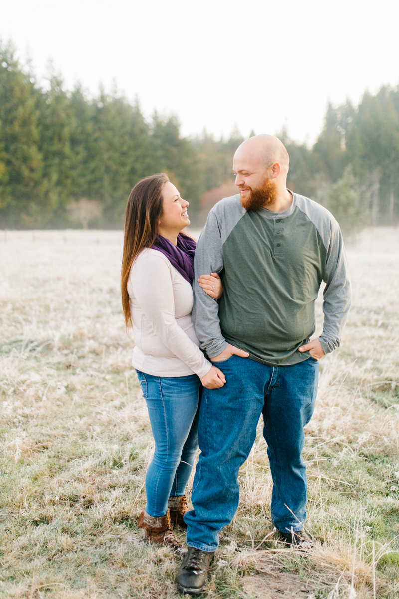 Sunrise Engagement Session on Cattle Ranch | Emma Rose Brides | Emma Rose Company Photography | Beautiful Sunrise Photo Session | VSCO | Winter Engagement Frosty Field Photo Session | Cute Engagement Inspiration-6.jpg